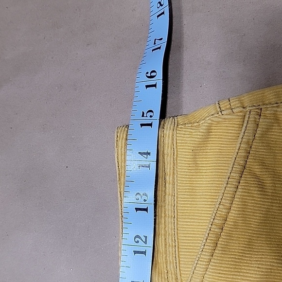 Loft Petites, Size 2P Sunflower Yellow Corduroy Mini Skirt, Gently Used Cond. - Picture 6 of 11